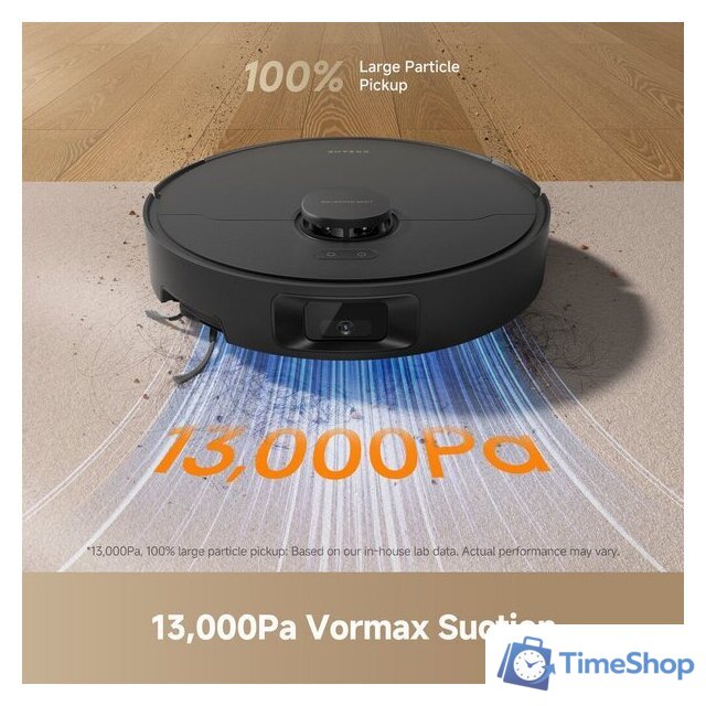 Робот-пылесос Dreame D20 Pro Plus Robot Vacuum (евровилка, черный) - Изображение №4 — Интернет-магазин Time-Shop