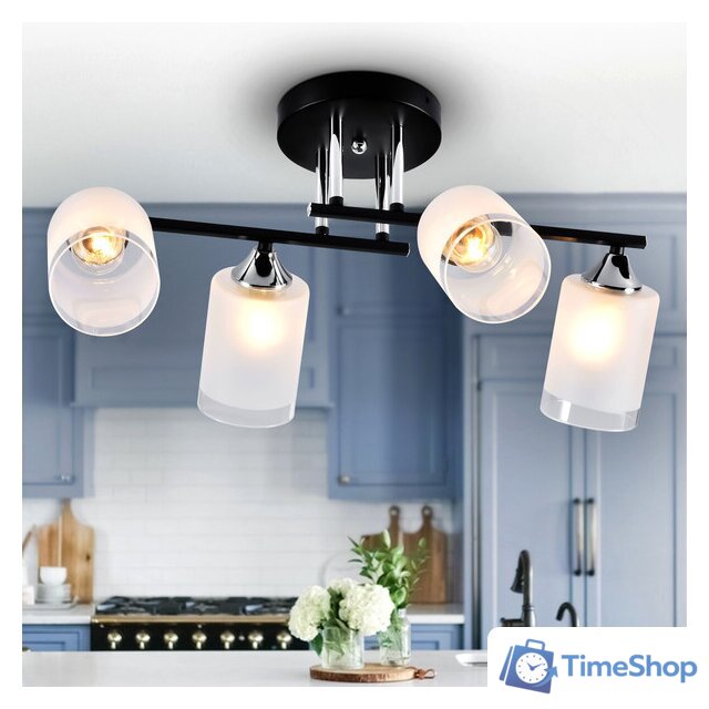 Люстра средней высоты Rivoli Marielle 9073-304 Б0051982 - Изображение №3 — Интернет-магазин Time-Shop