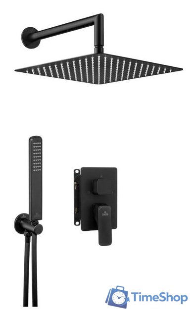 Душевая система  Deante Hiacynt Nero BXYZNQHM - Изображение №1 — Интернет-магазин Time-Shop