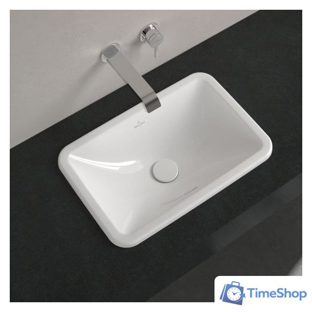 Умывальник Villeroy & Boch Loop&Friends 4A6400R1 - Изображение №5 — Интернет-магазин Time-Shop