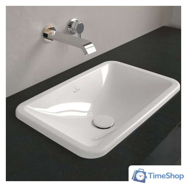 Умывальник Villeroy & Boch Loop&Friends 4A6400R1 - Изображение №6 — Интернет-магазин Time-Shop