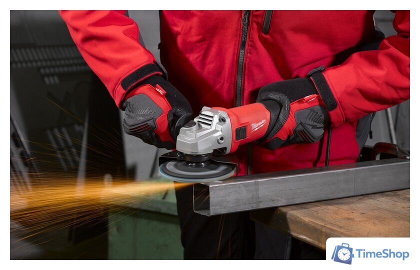 Угловая шлифмашина Milwaukee AG 800-125 E [4933451211] - Изображение №7 — Интернет-магазин Time-Shop