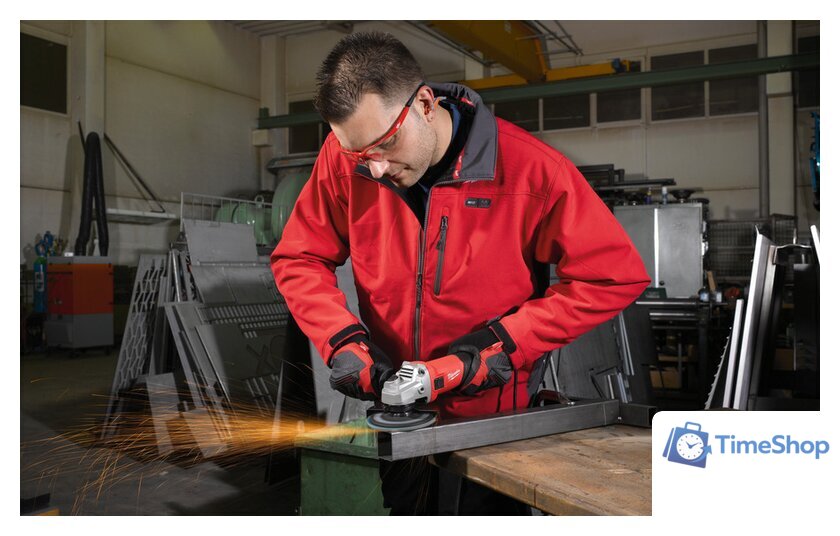 Угловая шлифмашина Milwaukee AG 800-125 E [4933451211] - Изображение №8 — Интернет-магазин Time-Shop