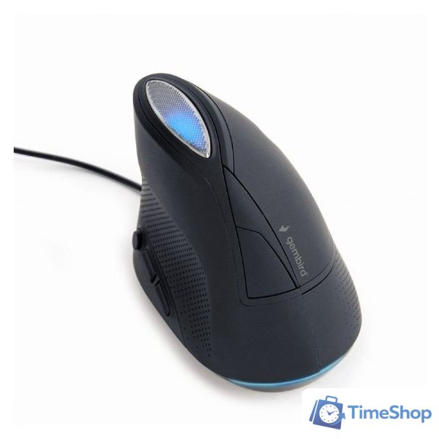 Вертикальная мышь Gembird MUS-ERGO-03 - Изображение №5 — Интернет-магазин Time-Shop