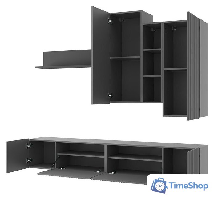 Горка Mio Tesoro Silva (графит/дарк грей) - Изображение №2 — Интернет-магазин Time-Shop