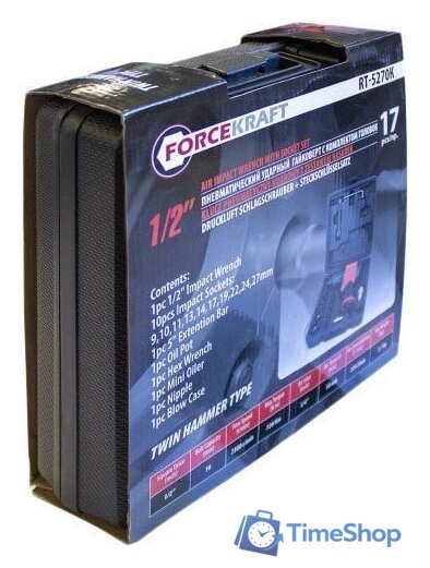 Пневматический гайковерт ForceKraft RT-5270K - Изображение №4 — Интернет-магазин Time-Shop