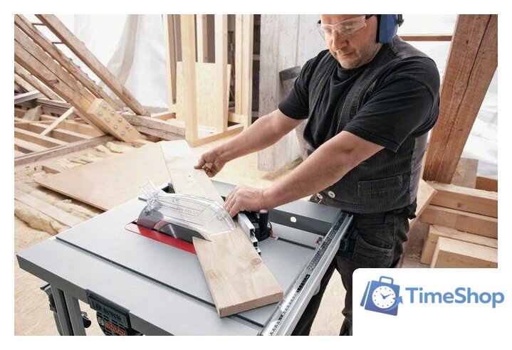 Распиловочный (циркулярный) станок Bosch GTS 10 J Professional (0601B30500) - Изображение №3 — Интернет-магазин Time-Shop