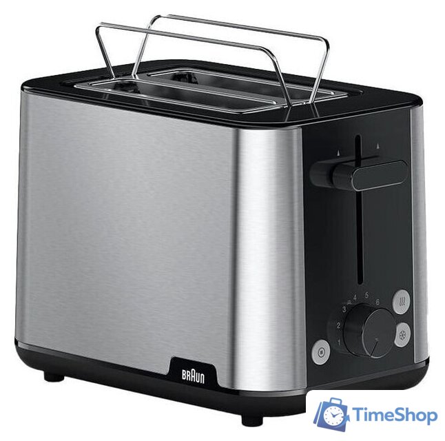 Тостер Braun HT1510 (черный) - Изображение №1 — Интернет-магазин Time-Shop