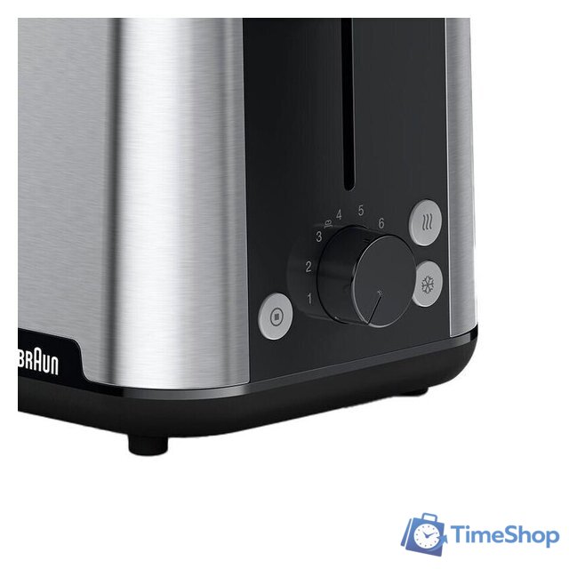 Тостер Braun HT1510 (черный) - Изображение №2 — Интернет-магазин Time-Shop