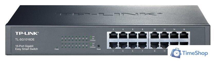 Настраиваемый коммутатор TP-Link TL-SG1016DE - Изображение №1 — Интернет-магазин Time-Shop