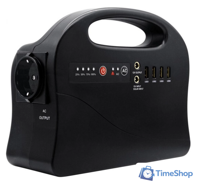 Портативная зарядная станция Artway EA-146IS 39600mAh (черный) - Изображение №1 — Интернет-магазин Time-Shop