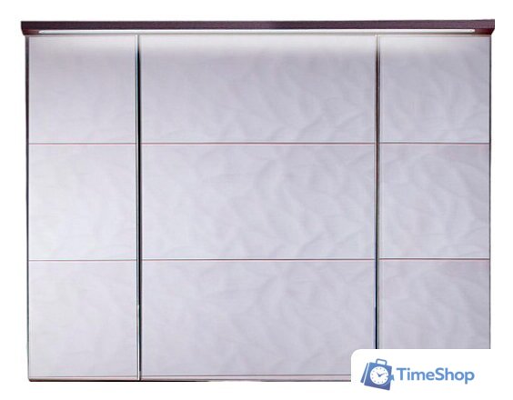  Бриклаер Шкаф с зеркалом Кристалл 95 (софт графит) - Изображение №1 — Интернет-магазин Time-Shop