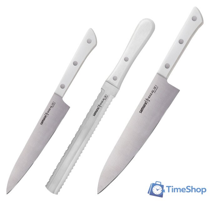 Набор ножей Samura Harakiri SHR-0230W - Изображение №1 — Интернет-магазин Time-Shop