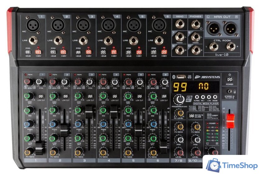 Микшерный пульт JB Systems Live-10 - Изображение №1 — Интернет-магазин Time-Shop