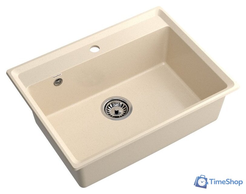 Кухонная мойка GranFest GF-LV-660 (кашемир) - Изображение №2 — Интернет-магазин Time-Shop