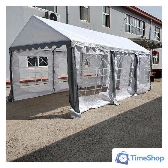 Тент-шатер Sundays Party 3x6 м (белый/серый) - Изображение №1 — Интернет-магазин Time-Shop