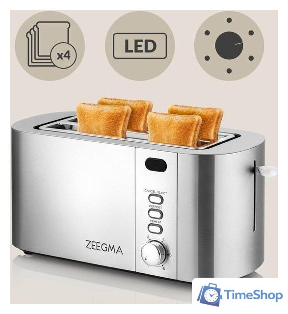 Тостер Zeegma Tostee Chef - Изображение №13 — Интернет-магазин Time-Shop