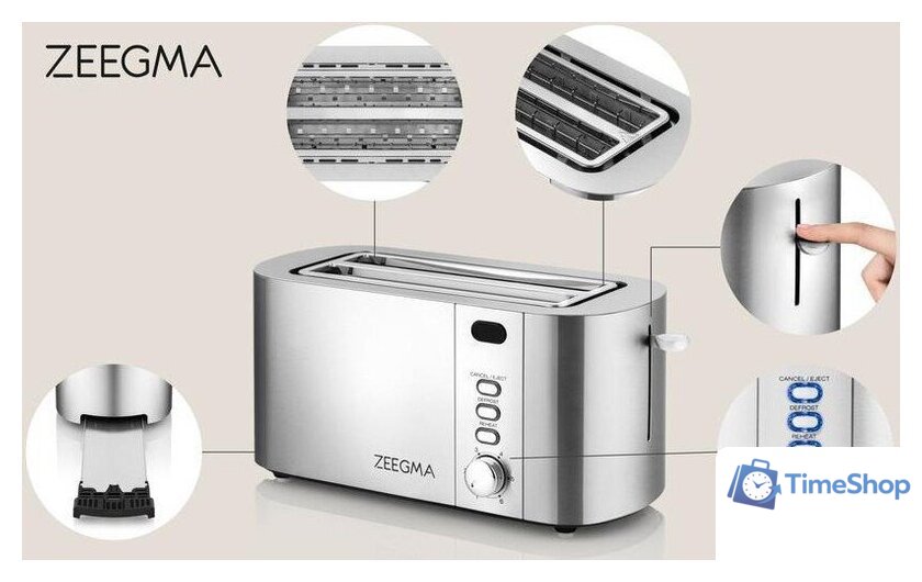 Тостер Zeegma Tostee Chef - Изображение №11 — Интернет-магазин Time-Shop