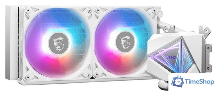 Система жидкостного охлаждения для процессора MSI MAG CoreLiquid I240 (белый) - Изображение №3 — Интернет-магазин Time-Shop