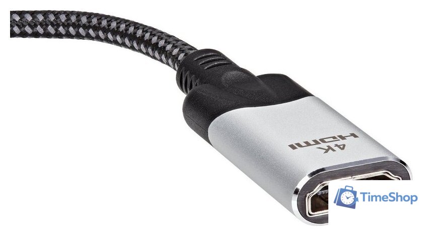 Адаптер VCOM CG616M-0.15 miniDisplayPort - HDMI (nan м, черный/серый) - Изображение №5 — Интернет-магазин Time-Shop