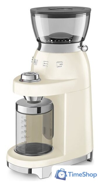 Электрическая кофемолка Smeg CGF03CREU - Изображение №4 — Интернет-магазин Time-Shop