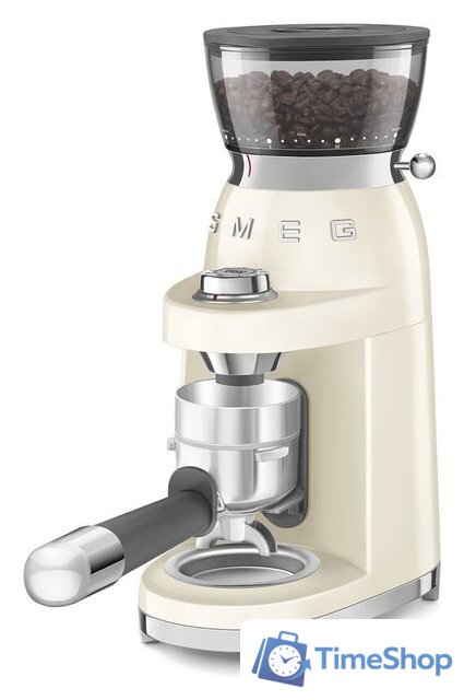 Электрическая кофемолка Smeg CGF03CREU - Изображение №6 — Интернет-магазин Time-Shop