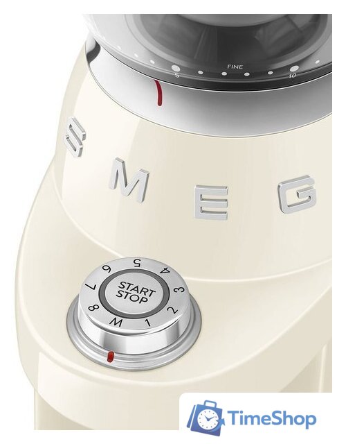 Электрическая кофемолка Smeg CGF03CREU - Изображение №7 — Интернет-магазин Time-Shop