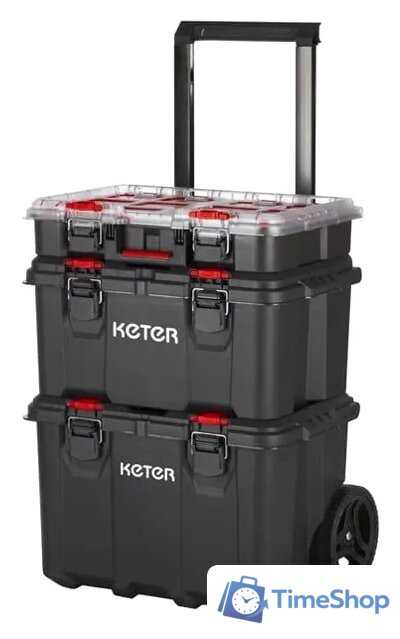 Набор ящиков Keter Stack'N'Roll 250927 - Изображение №1 — Интернет-магазин Time-Shop