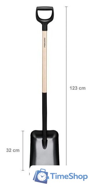Лопата совковая Fiskars 1066723 - Изображение №3 — Интернет-магазин Time-Shop