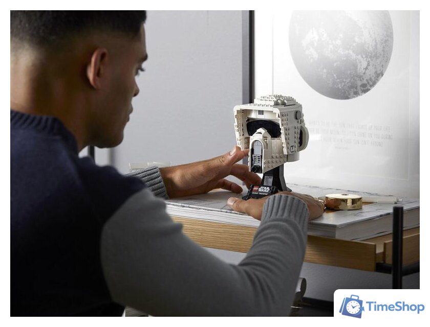 Конструктор LEGO Star Wars 75305 Шлем пехотинца-разведчика - Изображение №7 — Интернет-магазин Time-Shop