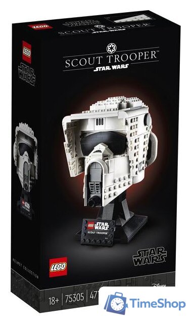 Конструктор LEGO Star Wars 75305 Шлем пехотинца-разведчика - Изображение №1 — Интернет-магазин Time-Shop