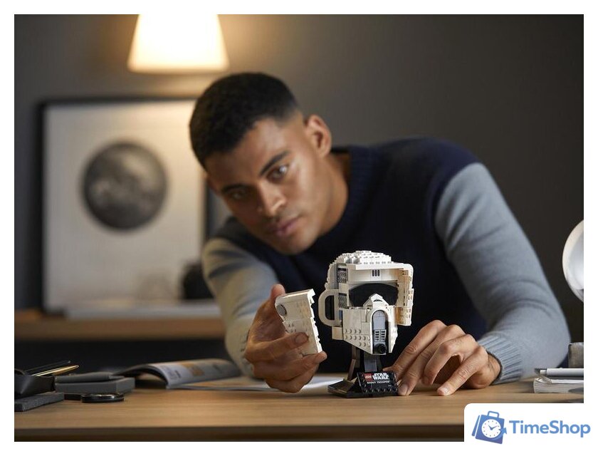 Конструктор LEGO Star Wars 75305 Шлем пехотинца-разведчика - Изображение №18 — Интернет-магазин Time-Shop