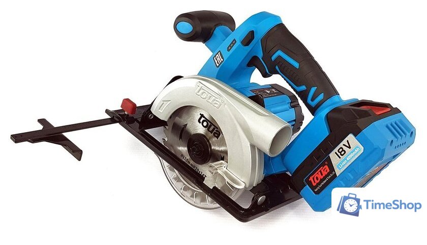 Дисковая (циркулярная) пила Toua DBLC180 (с 2-мя АКБ) - Изображение №2 — Интернет-магазин Time-Shop