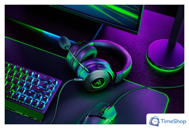 Наушники Razer Kraken V3 HyperSense - Изображение №5 — Интернет-магазин Time-Shop