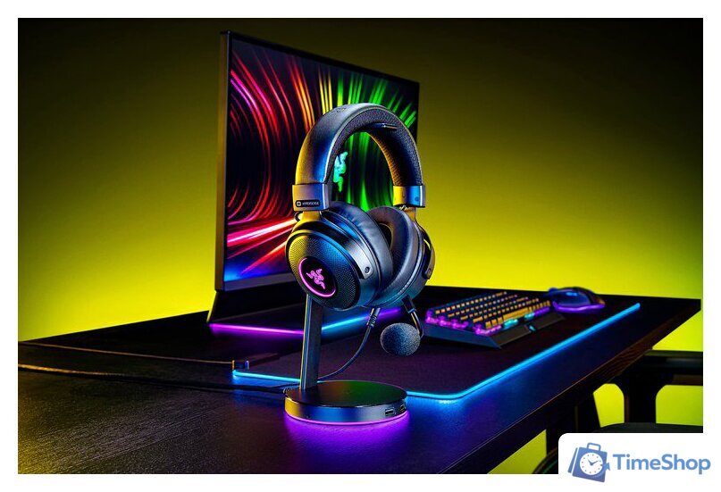 Наушники Razer Kraken V3 HyperSense - Изображение №6 — Интернет-магазин Time-Shop