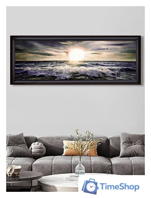 Картина Декарт Море закат прибой 8Л0543 - Изображение №2 — Интернет-магазин Time-Shop