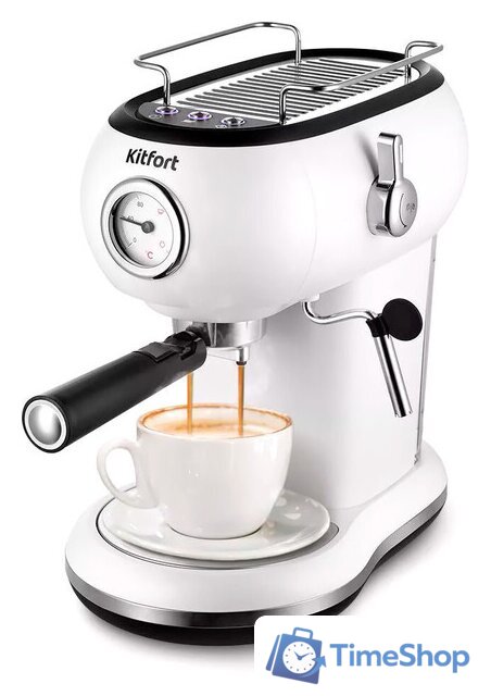 Рожковая кофеварка Kitfort KT-7219 - Изображение №1 — Интернет-магазин Time-Shop