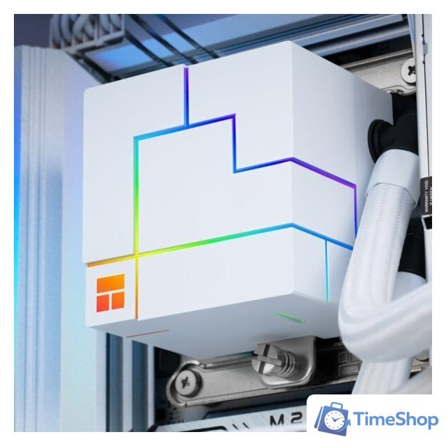 Система жидкостного охлаждения для процессора Thermalright Core Matrix 360 ARGB V2 (белый) - Изображение №7 — Интернет-магазин Time-Shop