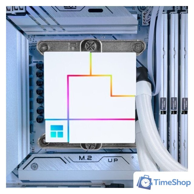 Система жидкостного охлаждения для процессора Thermalright Core Matrix 360 ARGB V2 (белый) - Изображение №5 — Интернет-магазин Time-Shop