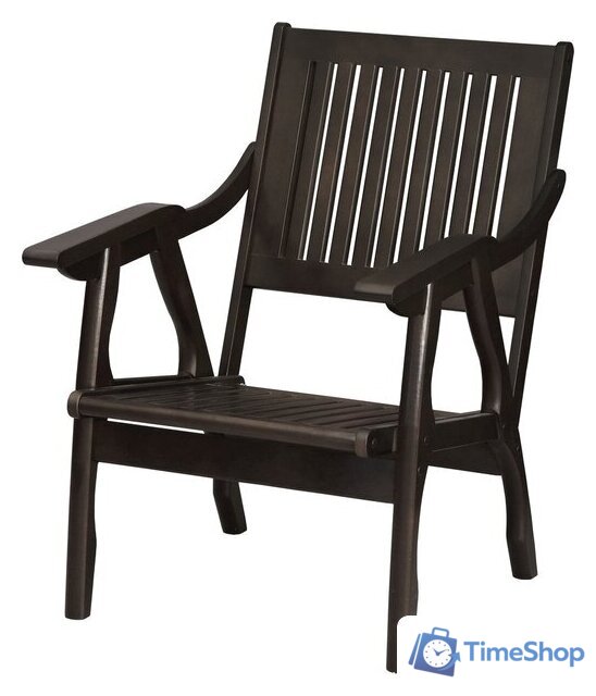 Кресло Мебелик Массив решетка (венге) - Изображение №1 — Интернет-магазин Time-Shop