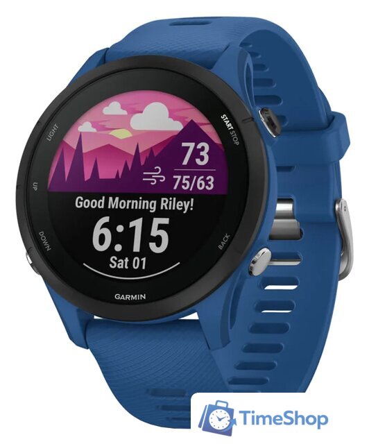 Умные часы Garmin Forerunner 255 (темно-синий/черный) - Изображение №1 — Интернет-магазин Time-Shop