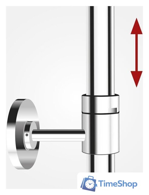 Душевая система  Ferro Fiesta Chrom NP79BFI13U - Изображение №4 — Интернет-магазин Time-Shop