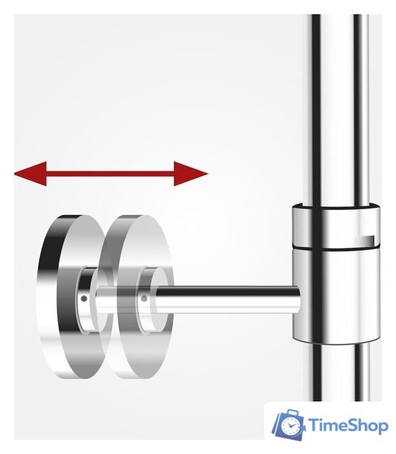 Душевая система  Ferro Fiesta Chrom NP79BFI13U - Изображение №5 — Интернет-магазин Time-Shop