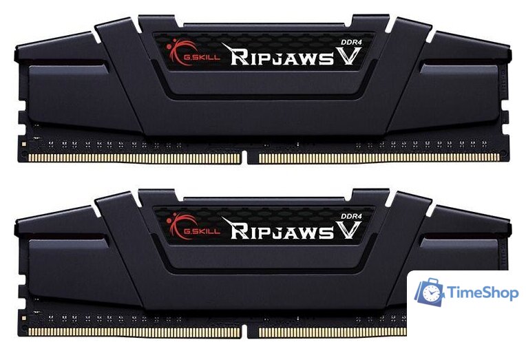 Оперативная память G.Skill Ripjaws V 2x32ГБ DDR4 3600 МГц F4-3600C16D-64GVK - Изображение №2 — Интернет-магазин Time-Shop