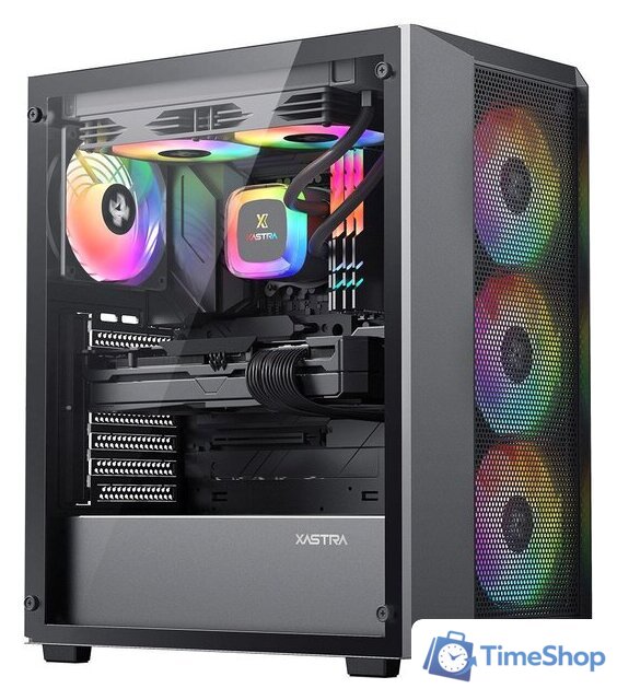 Корпус XASTRA A406 4ARGB (черный) - Изображение №1 — Интернет-магазин Time-Shop
