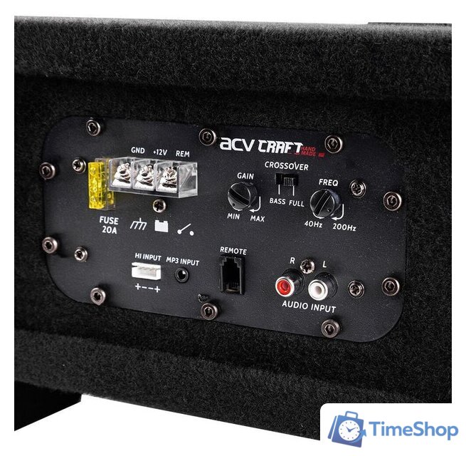 Корпусной активный сабвуфер ACV Craft BS10A - Изображение №7 — Интернет-магазин Time-Shop