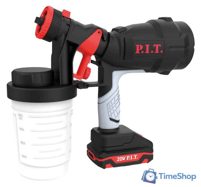 Краскораспылитель P.I.T. PSG20H-900A Solo (без АКБ) - Изображение №1 — Интернет-магазин Time-Shop