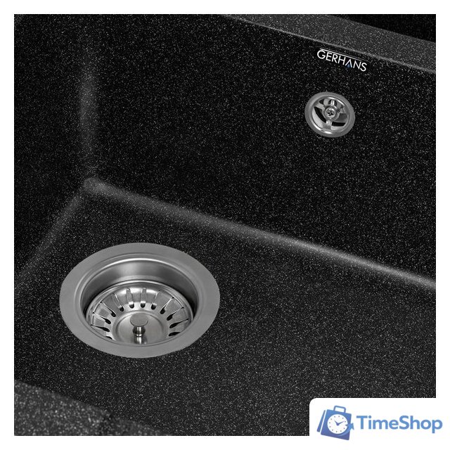 Кухонная мойка Gerhans E10 (черный) - Изображение №4 — Интернет-магазин Time-Shop