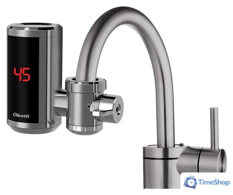 Проточный электрический водонагреватель на кран Olivetti OL-WH4050SS - Изображение №1 — Интернет-магазин Time-Shop
