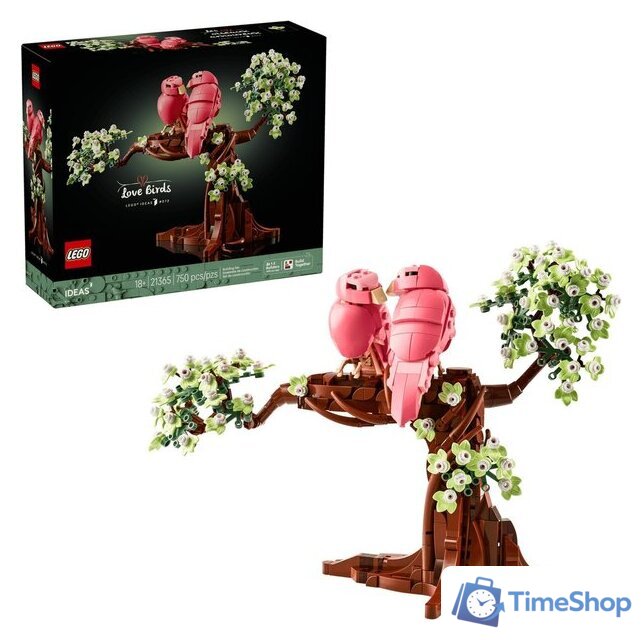 Конструктор LEGO Ideas 21365 Влюблённые птицы - Изображение №2 — Интернет-магазин Time-Shop